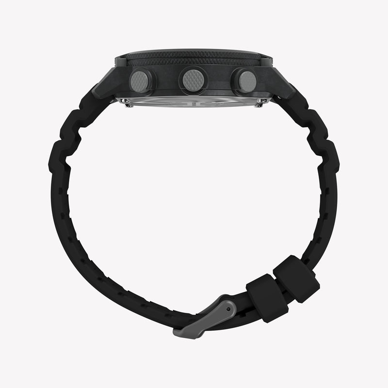 TIMEX Men's Black Digital, Black Silicone | TW5M66900