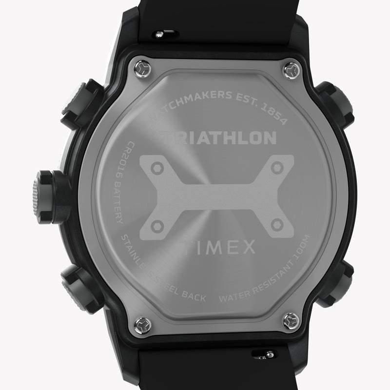 TIMEX Men's Black Digital, Black Silicone | TW5M66900