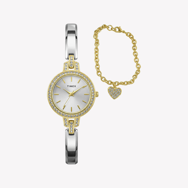 Timex Women's Gold-Tone Alloy, Two-Tone | TWG067800