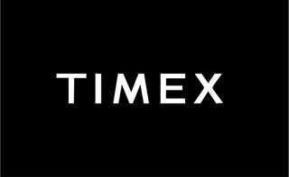 Timex logo on black background