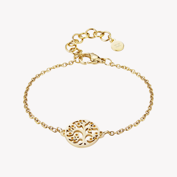 Zink Women's Gold Stainless Steel Bracelet | Zfbr010gs