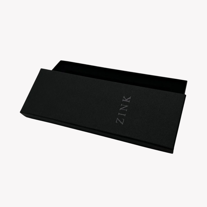 Zink Men's Leather Watch Band - Black | Zlb003bs by i-watch