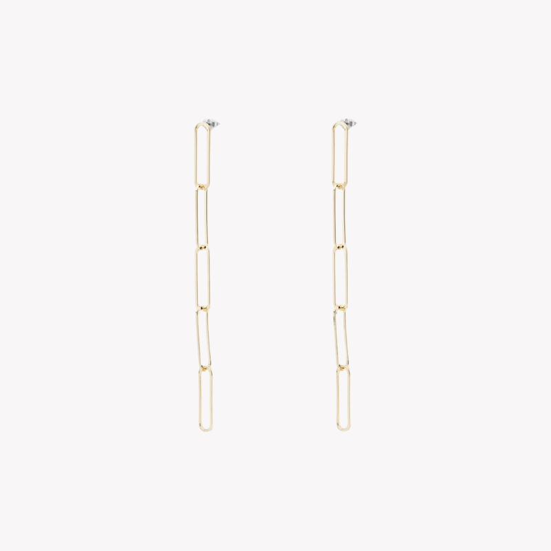 Fossil Women's Rose Gold Earrings, Heart Studs | JA7057710