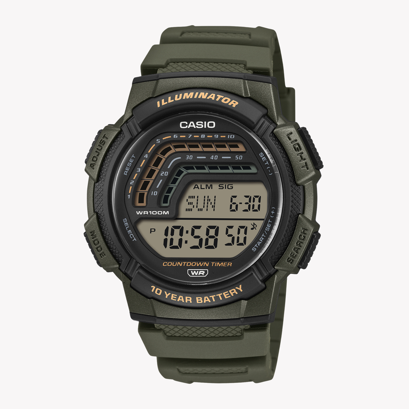 CASIO COLLECTION WS-1800-3AVEF