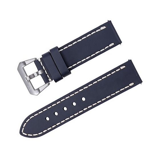 ZLB004DBS Zink Bracelet en cuir véritable épais pour homme