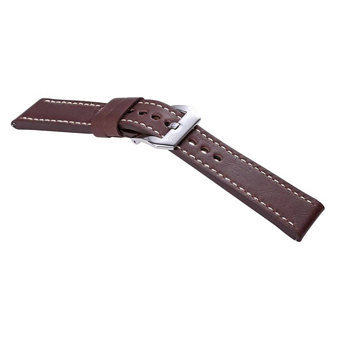 ZLB003DBWS Zink Men's Thick Genuine Leather Strap