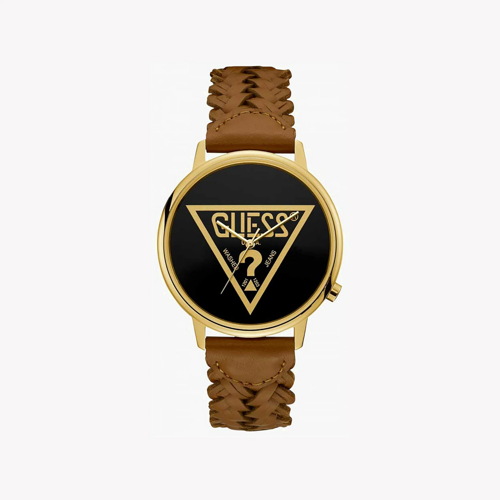Guess Women's Gold/Brown Watch | V1001m3 by i-watch