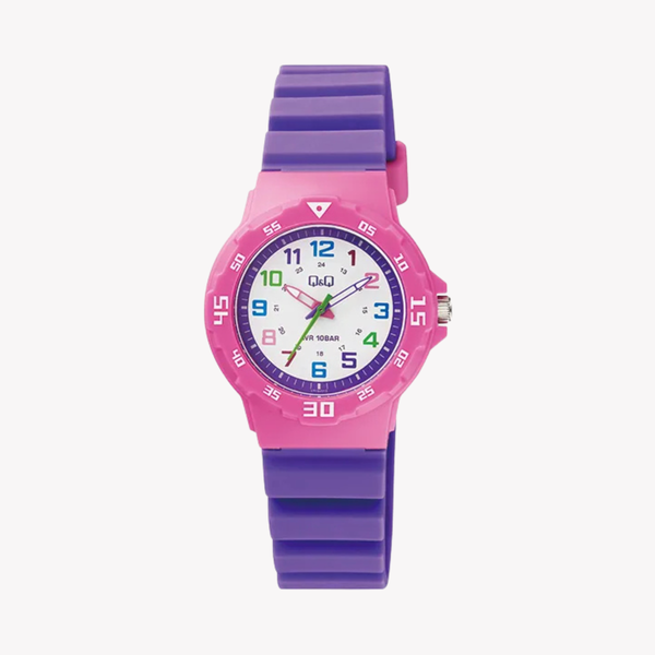 Q&Q Unisex Watch, White Dial | VR19J013Y