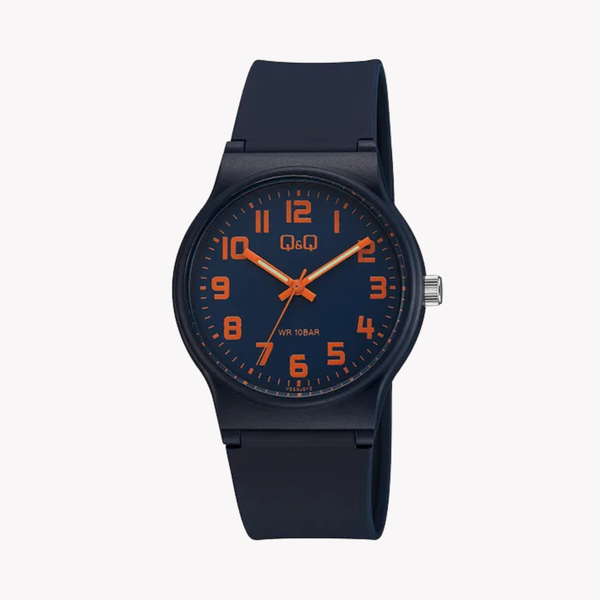 Q&Q Unisex Black Unisex Watch, Black Dial | VS50J012Y