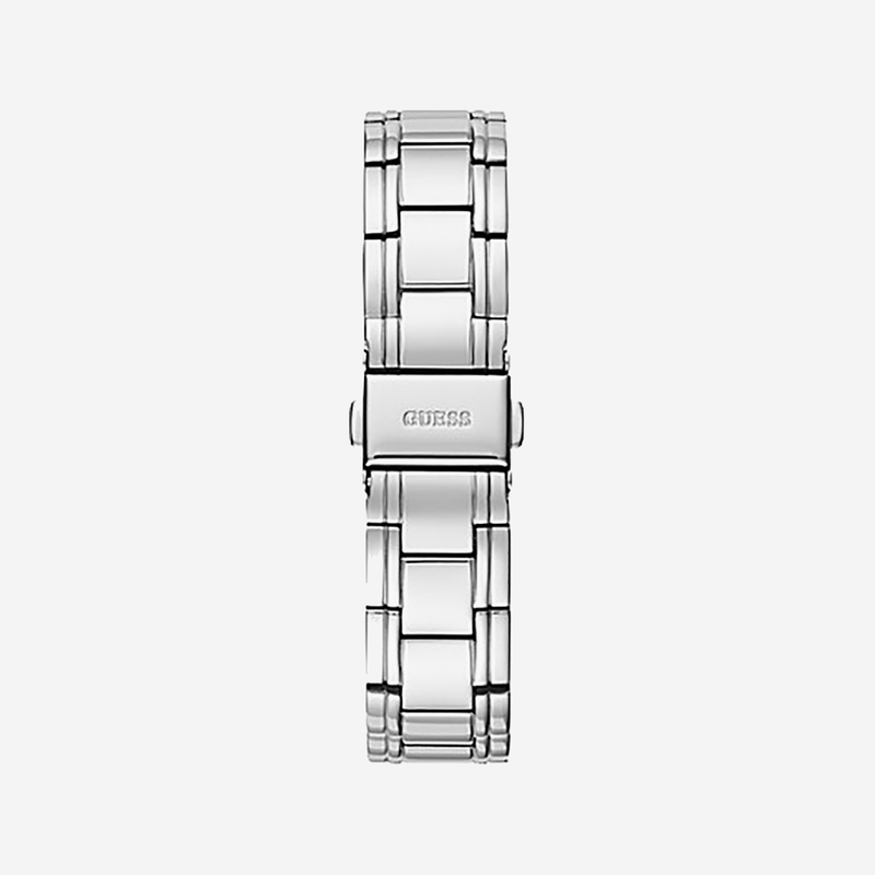 Guess Women's Silver Watch, Dark Blue Dial | W1159l1 by i-watch