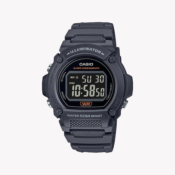 Casio Men's Black Resin Watch | W-219h-8bvcf | Stylish & Durable by i-watch