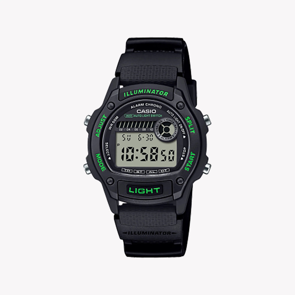 CASIO Unisex Resin Black Watch | W-220H-1A3VEF by i-watch