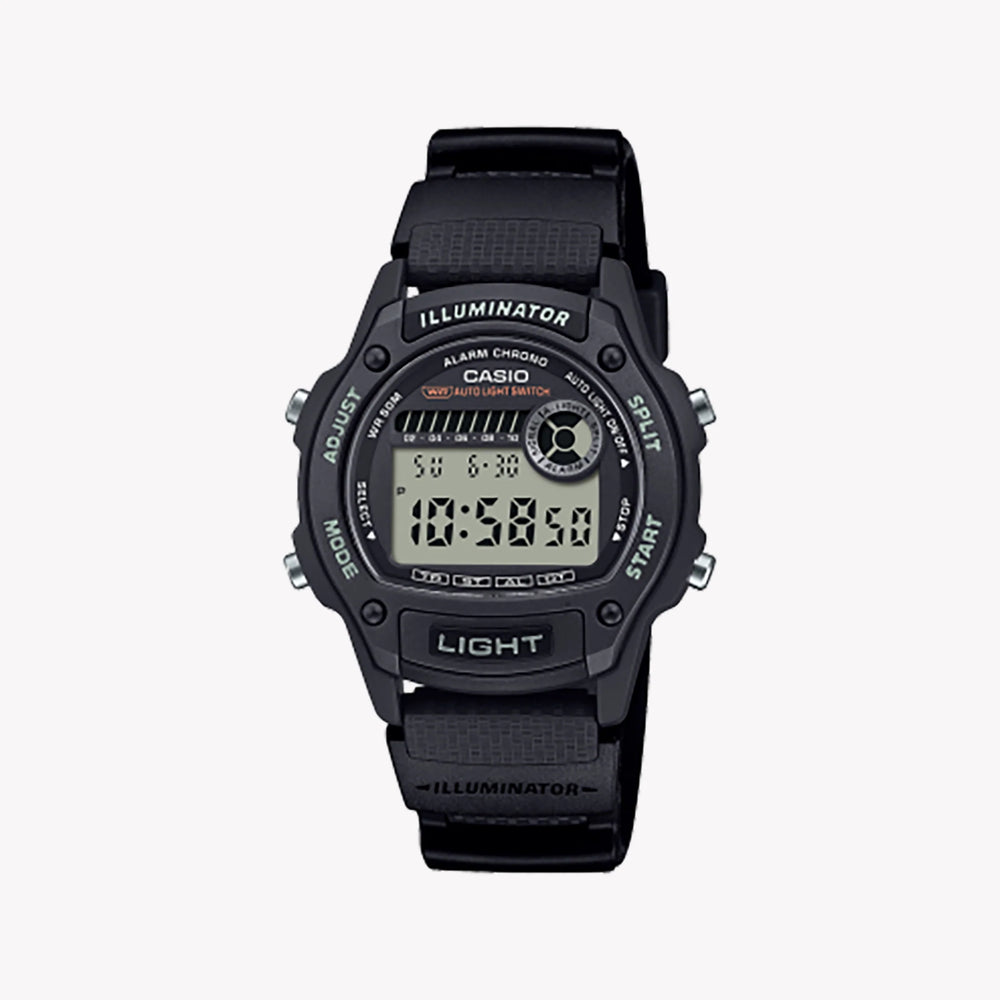CASIO Unisex Synthetic/Black Rubber W-220H-1AVEF Watch by i-watch