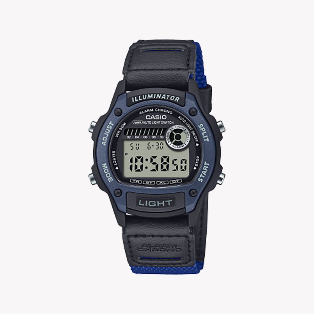 CASIO Unisex Synthetic Black Watch, Quartz | W-220HF-2AVEF by i-watch