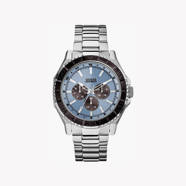 Guess Men's Stainless Steel, Multicolor Dial | W0479g2 by i-watch