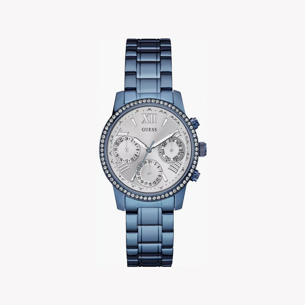 Guess Women's Blue Stainless Steel Watch | W0623l4 by i-watch