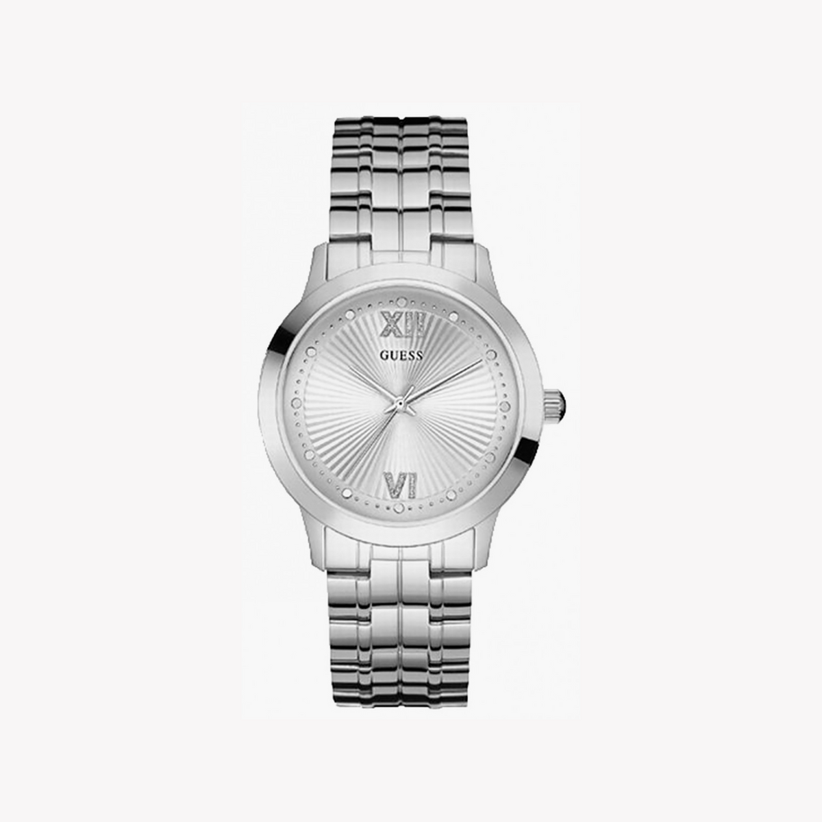 Guess Women's Silver Stainless Steel Watch | W0634l1