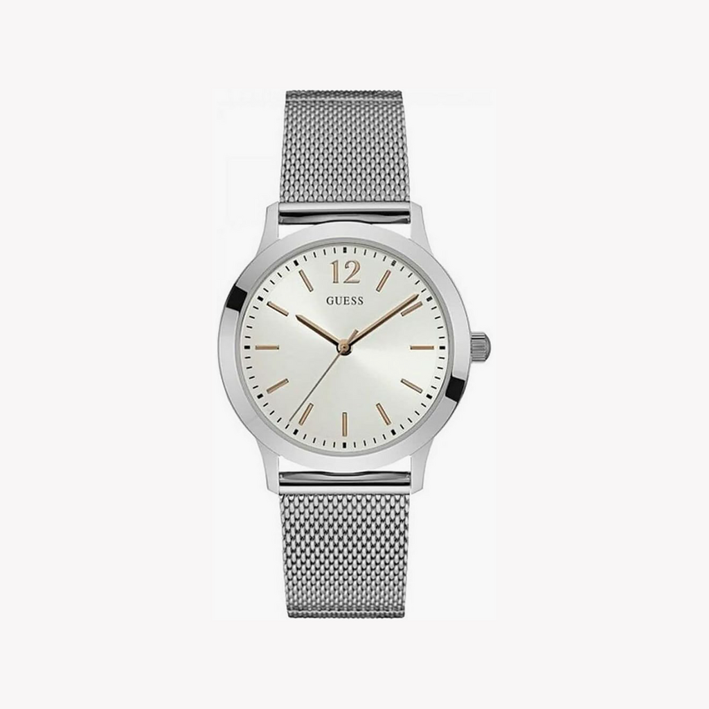 Guess Men's Silver Stainless Steel Watch | W0921g1