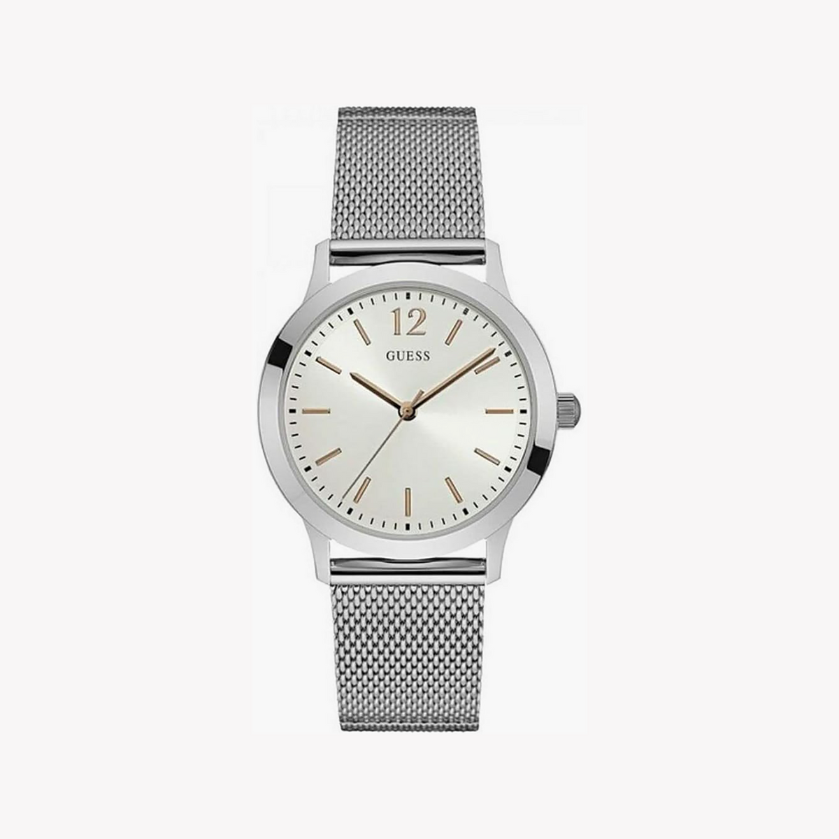 Guess Men's Silver Stainless Steel Watch | W0921g1