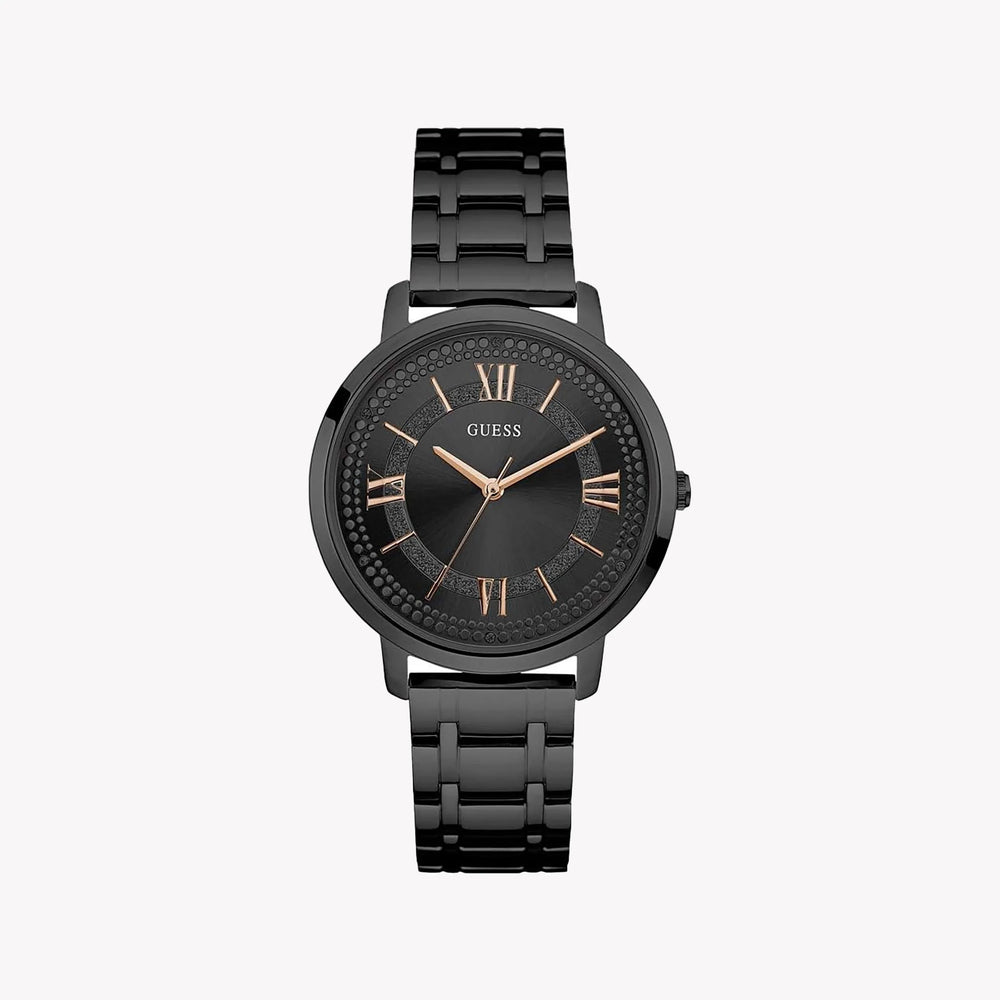 GUESS Women's Black Stainless Steel Watch | W0933L4 by i-watch