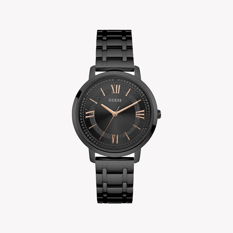 GUESS Women's Black Stainless Steel Watch | W0933L4 by i-watch