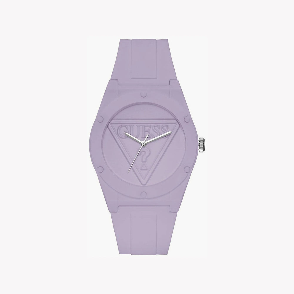 Guess Unisex's Purple Resin Watch | W0979l8-Na by i-watch