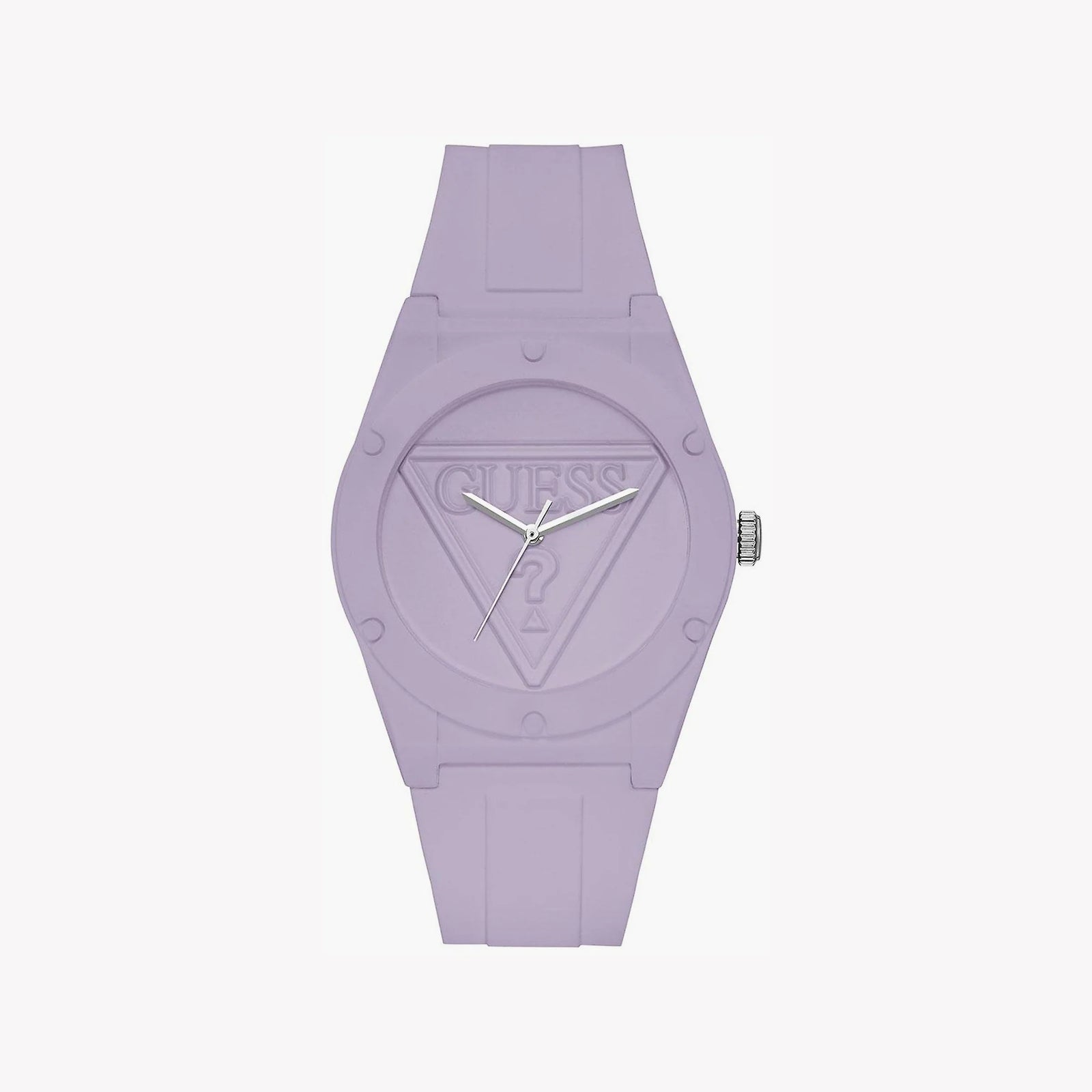 Guess Unisex's Purple Resin Watch | W0979l8-Na by i-watch