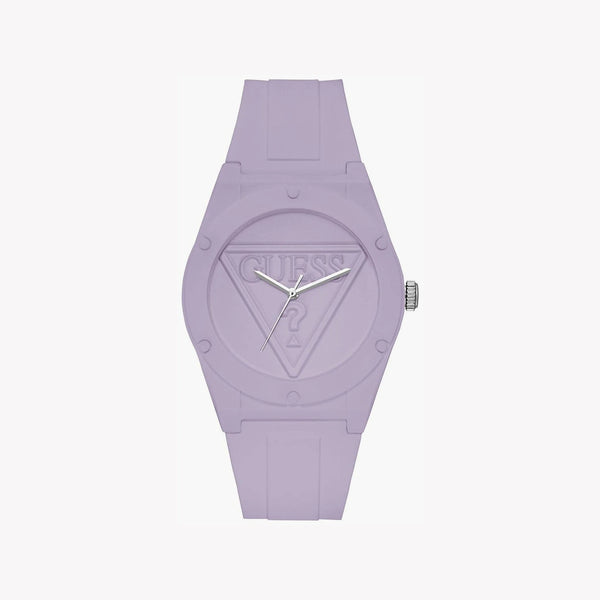 Guess Unisex's Purple Resin Watch | W0979l8-Na by i-watch