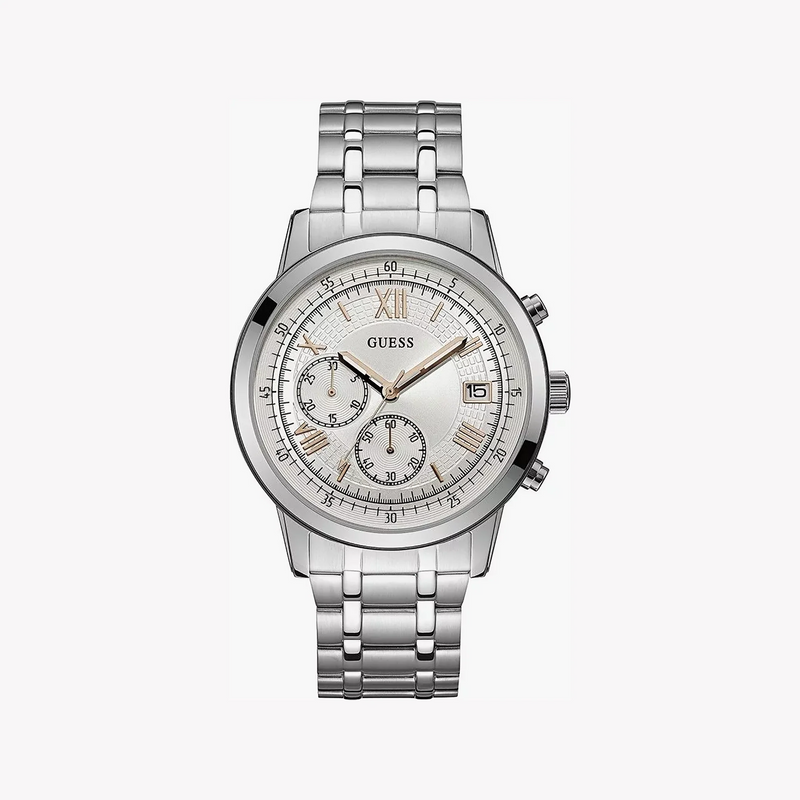 Guess Men's Silver Stainless Steel Watch | W1001g1 by i-watch