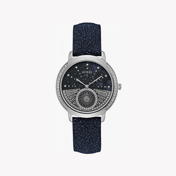 Guess Women's Silver/Blue Watch, Stainless Steel | W1005l1 by i-watch