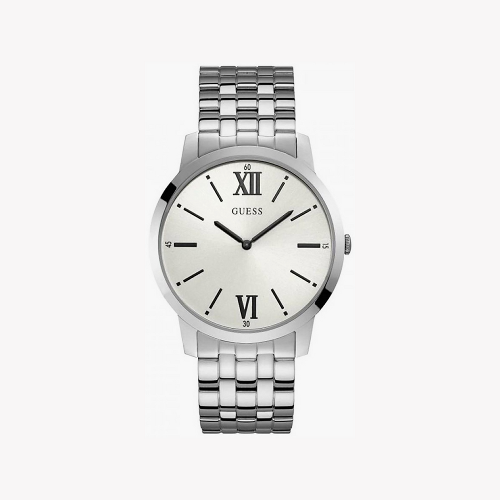 Guess Men's Silver Stainless Steel Watch | W1073g1