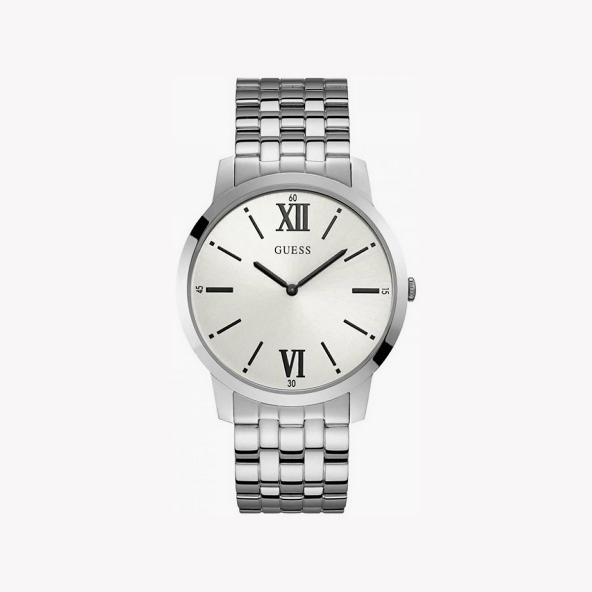 Guess Men's Silver Stainless Steel Watch | W1073g1