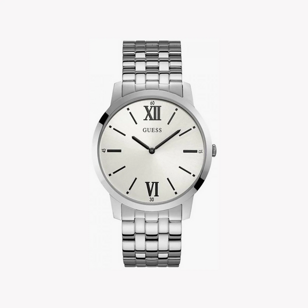 Guess Men's Silver Stainless Steel Watch | W1073g1 by i-watch