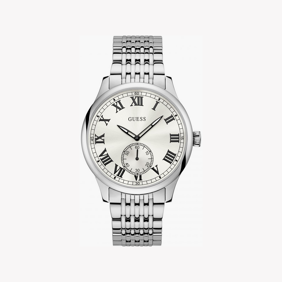 Guess Men's Silver Stainless Steel Watch | W1078g1