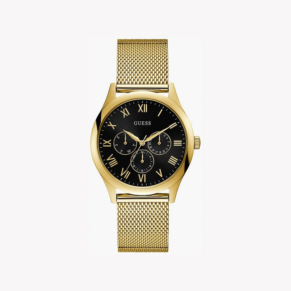 Guess Men's Gold Stainless Steel Watch | W1129g3 by i-watch