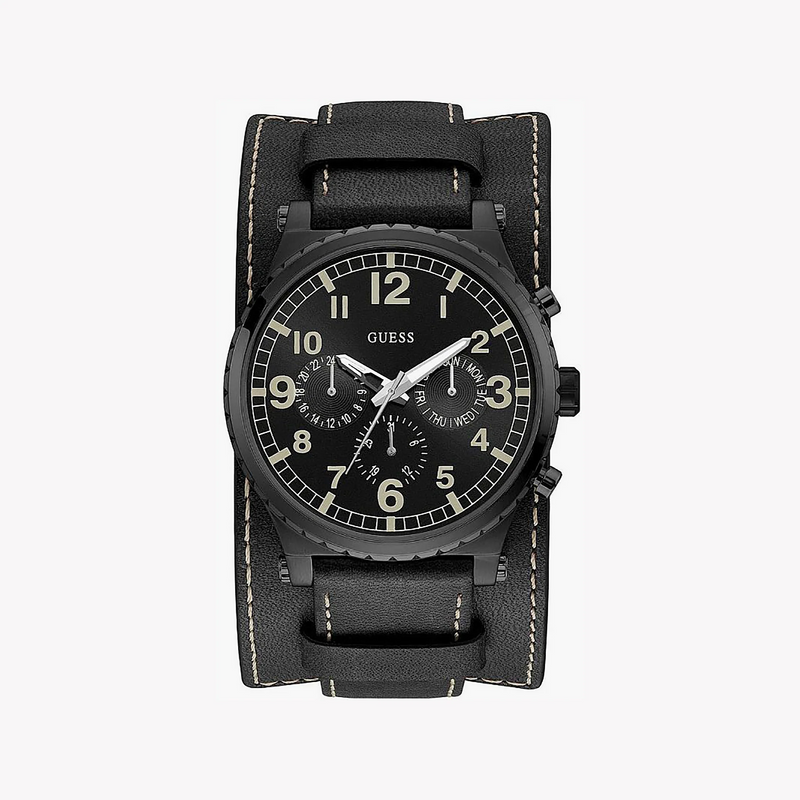 Guess Men's Black Stainless Steel Watch | W1162g2 by i-watch