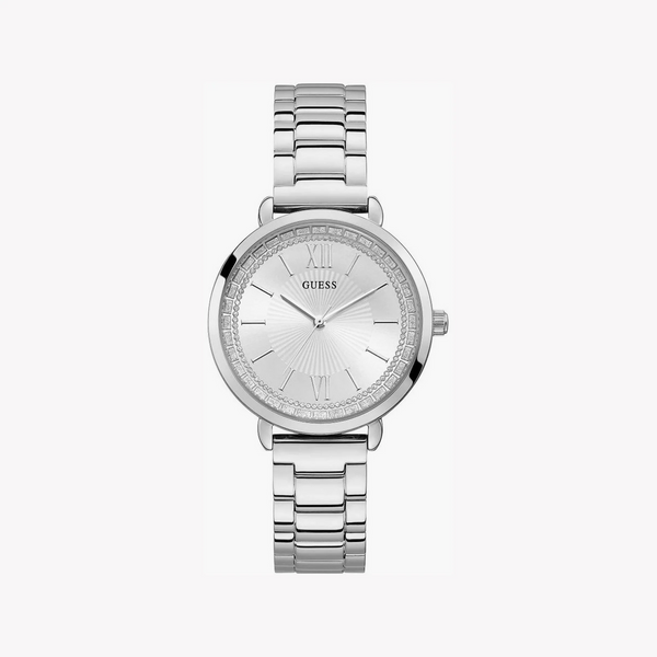 Guess Women's Silver Stainless Steel Watch | W1231l1 by i-watch