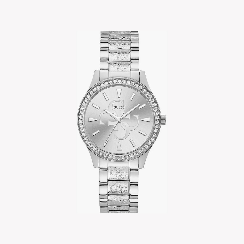 Guess Women's Silver Stainless Steel Watch | W1280l1
