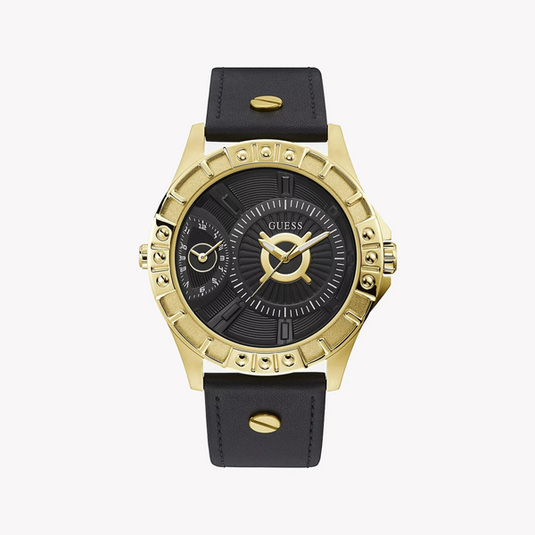 Guess Men's Gold/Black Quartz Watch | W1297g1 by i-watch