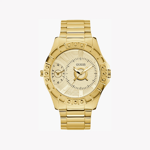 Guess Men's Gold Tone Stainless Steel Watch | W1298g1 by i-watch