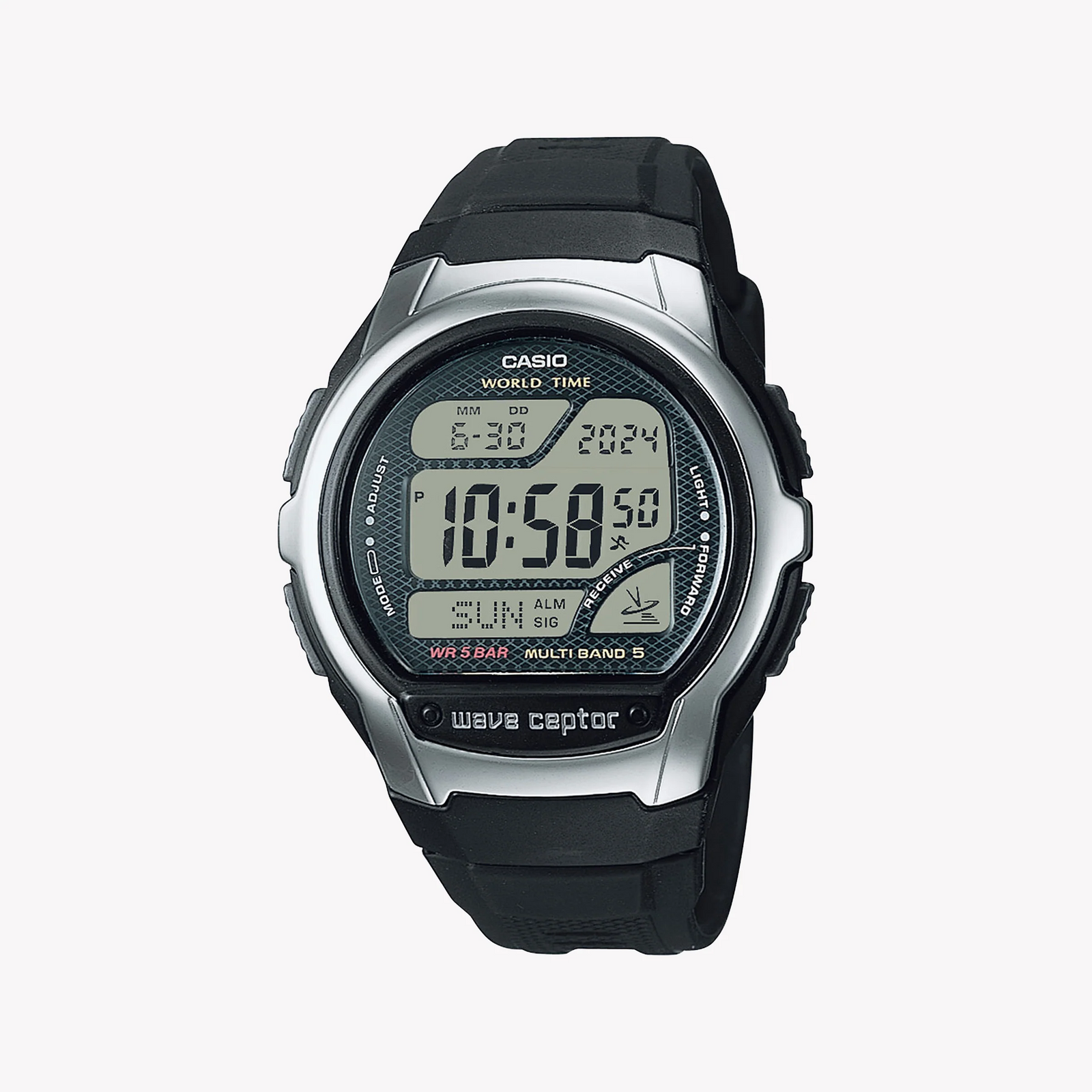 CASIO Men's Resin Black Watch | WV-58R-1AEF by i-watch