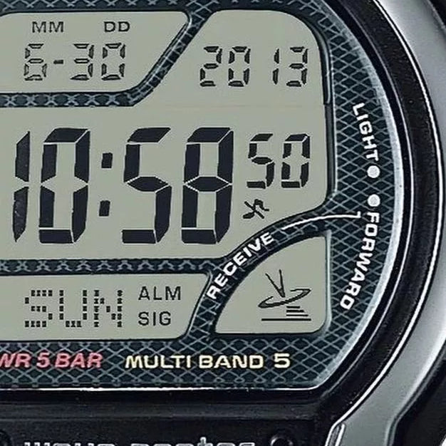 CASIO Men's Resin Black Watch | WV-58R-1AEF