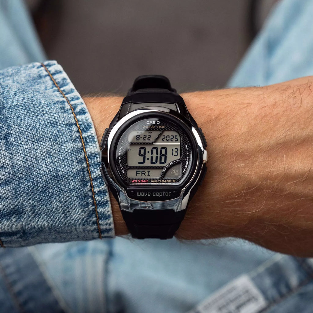 CASIO Men's Resin Black Watch | WV-58R-1AEF