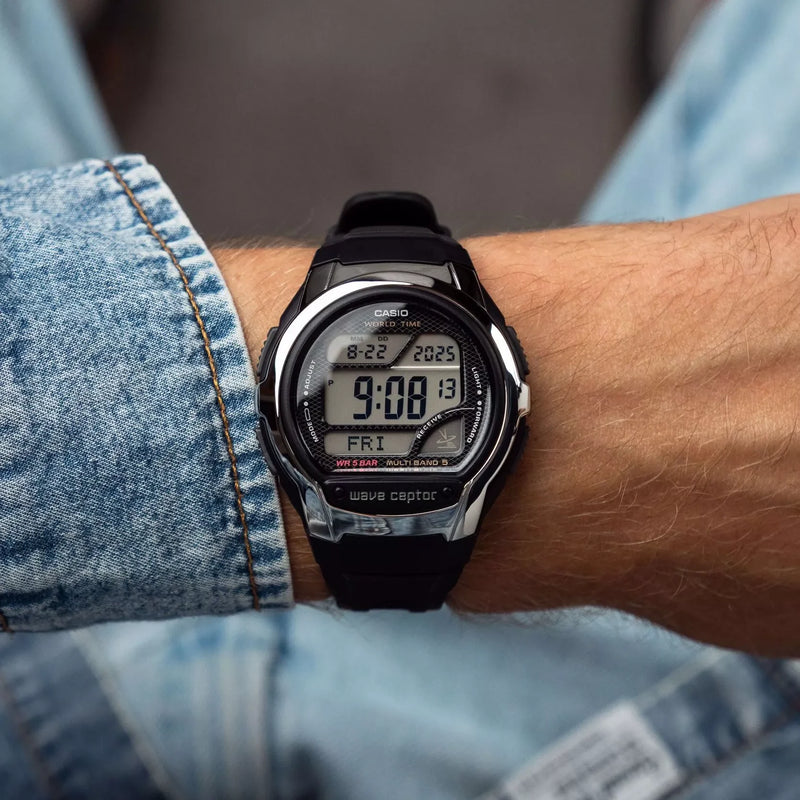CASIO Men's Resin Black Watch | WV-58R-1AEF by i-watch