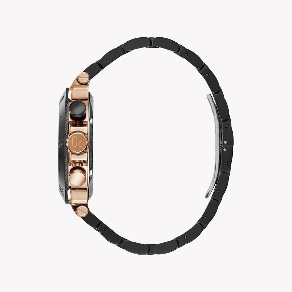 GUESS COLLECTION Men's Rose Gold Stainless Steel Watch | X90006G2S