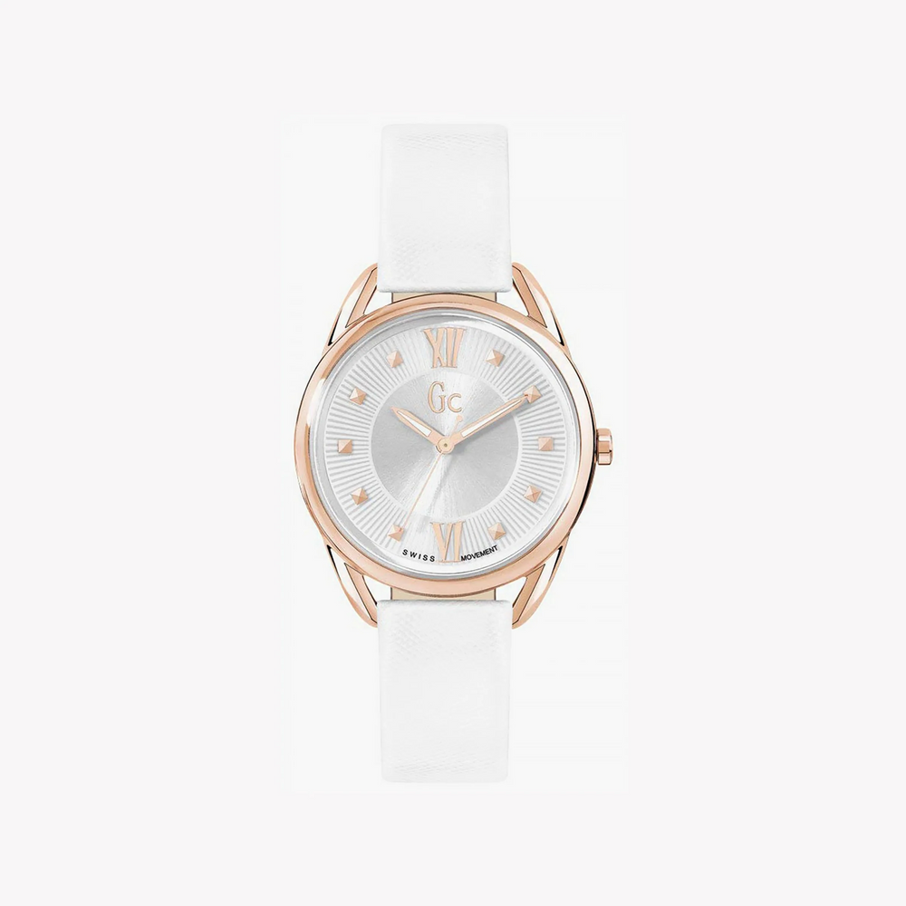 Guess Women's Gold/White Quartz Watch | Y13002l1 by i-watch