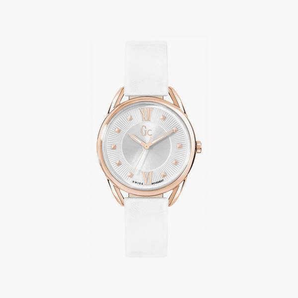 Guess Women's Gold/White Quartz Watch | Y13002l1 by i-watch