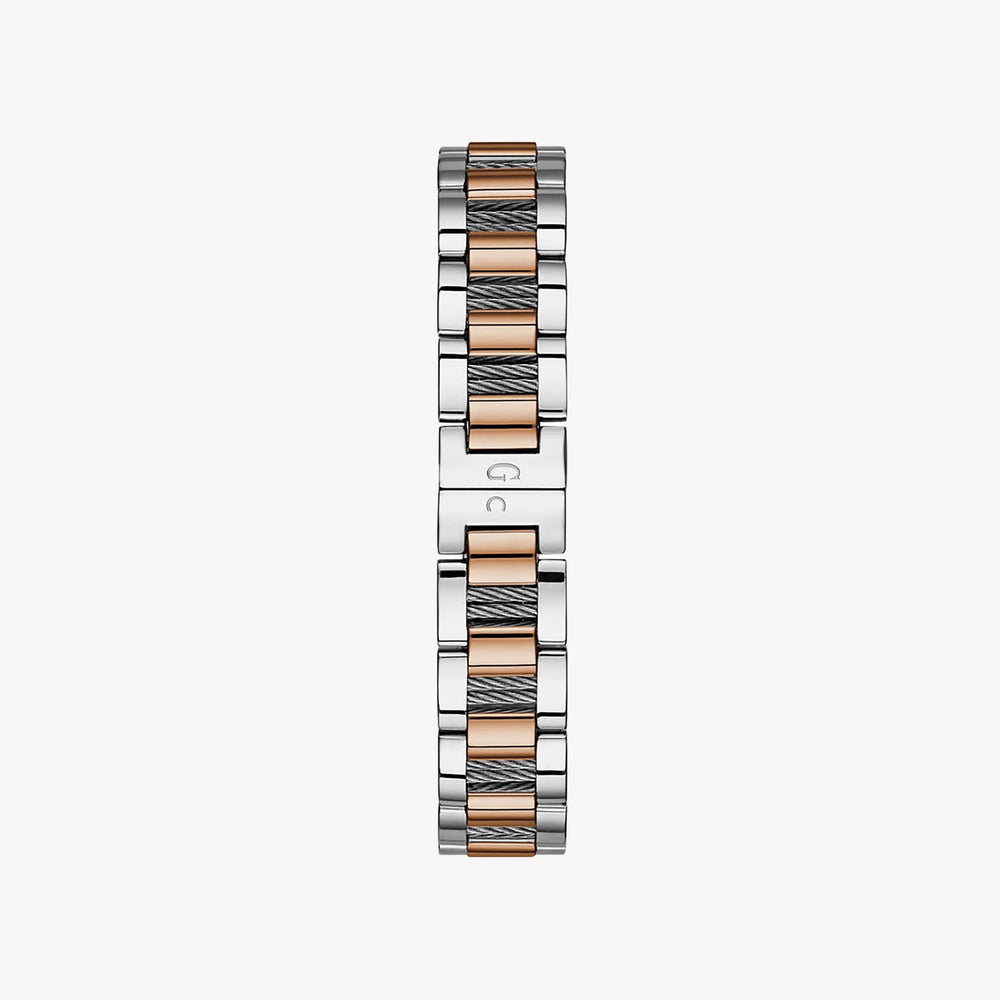 GUESS Women's Stainless Steel Silver & Rose Gold Watch Y18002L1 by i-watch