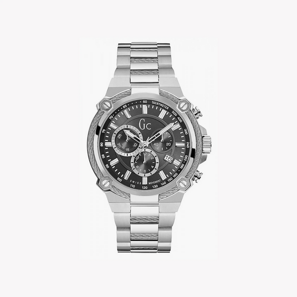 Guess Men's Silver Stainless Steel Watch | Y24003g2 by i-watch