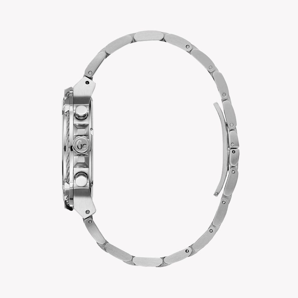 Guess Men's Silver Stainless Steel Watch | Y24003g2